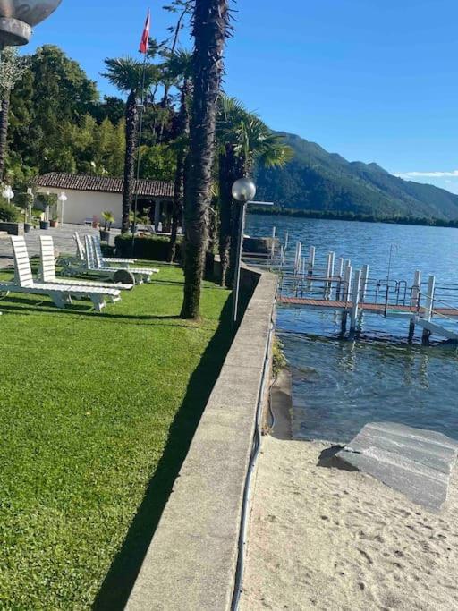 Holiday On The Lake Lugano 2-16 Bissone Bagian luar foto