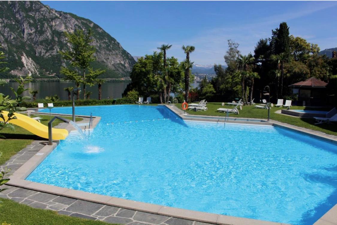 Holiday On The Lake Lugano 2-16 Bissone Bagian luar foto