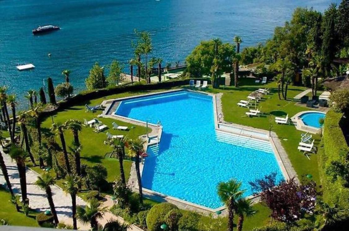 Holiday On The Lake Lugano 2-16 Bissone Bagian luar foto
