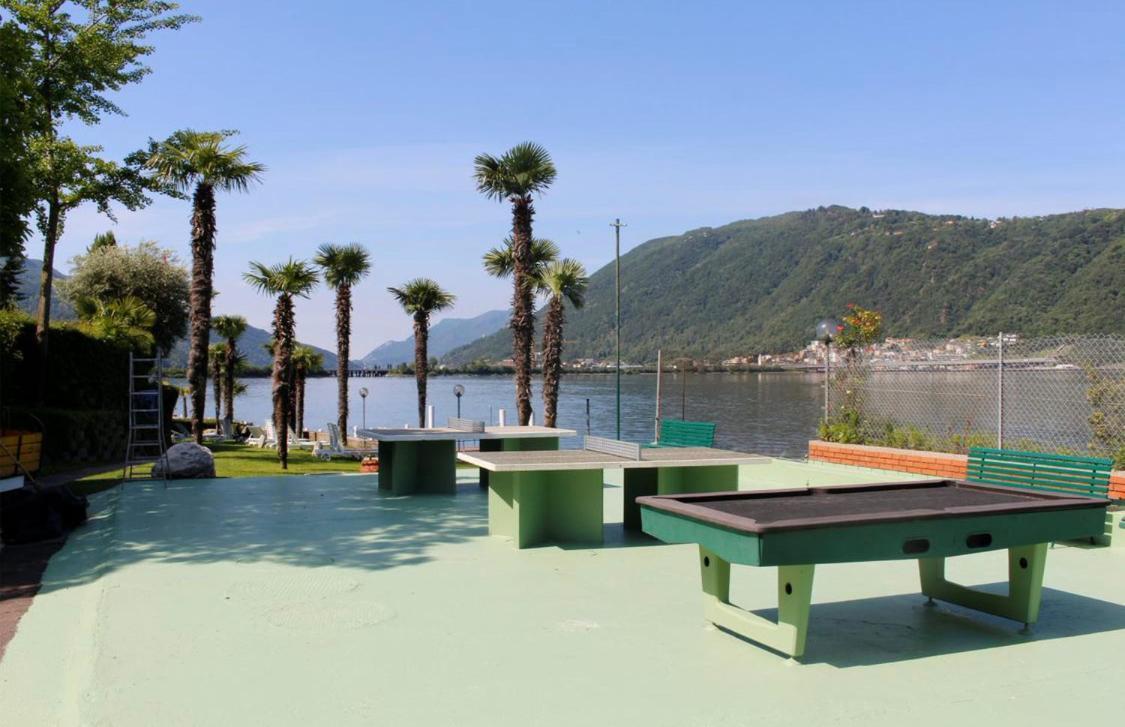 Holiday On The Lake Lugano 2-16 Bissone Bagian luar foto